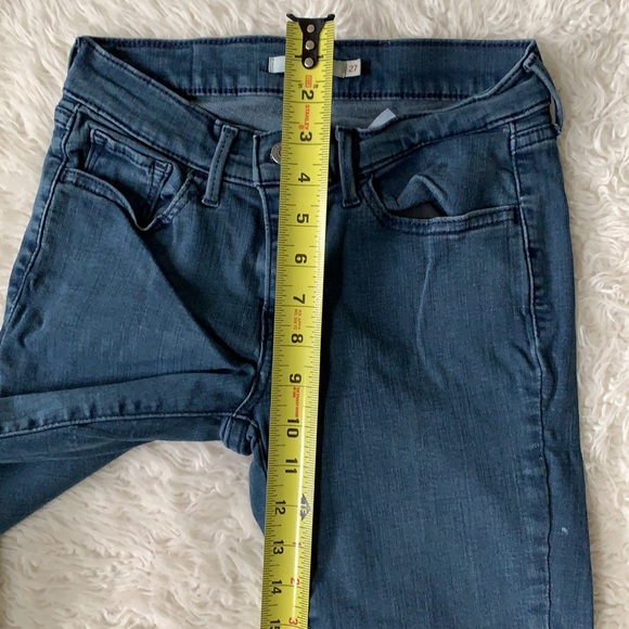 Levi’s blue jeans denim super skinny size 27 - Picture 10 of 10